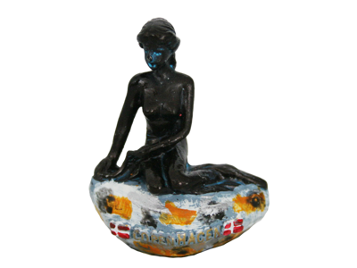 Magnet Den Lille Havfrue Figur Tin