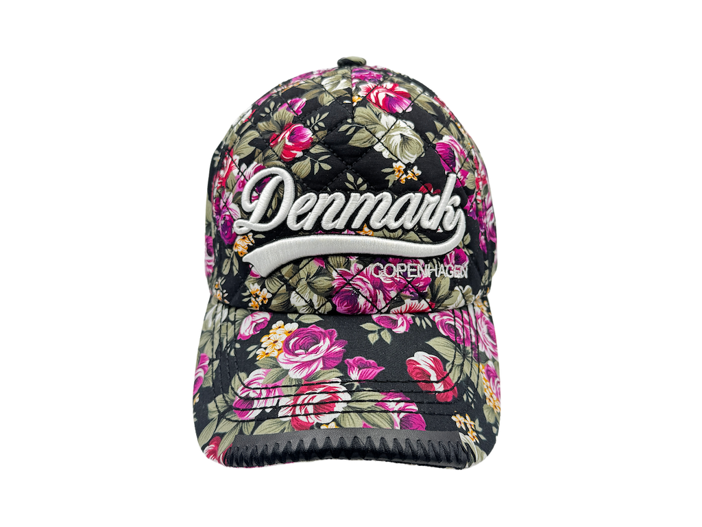 Kasket, Denmark Blomster Sort