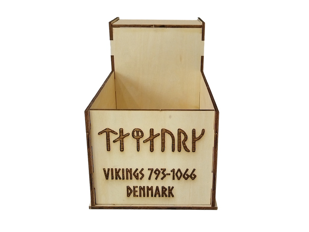 3D Vikingeskib displayboks