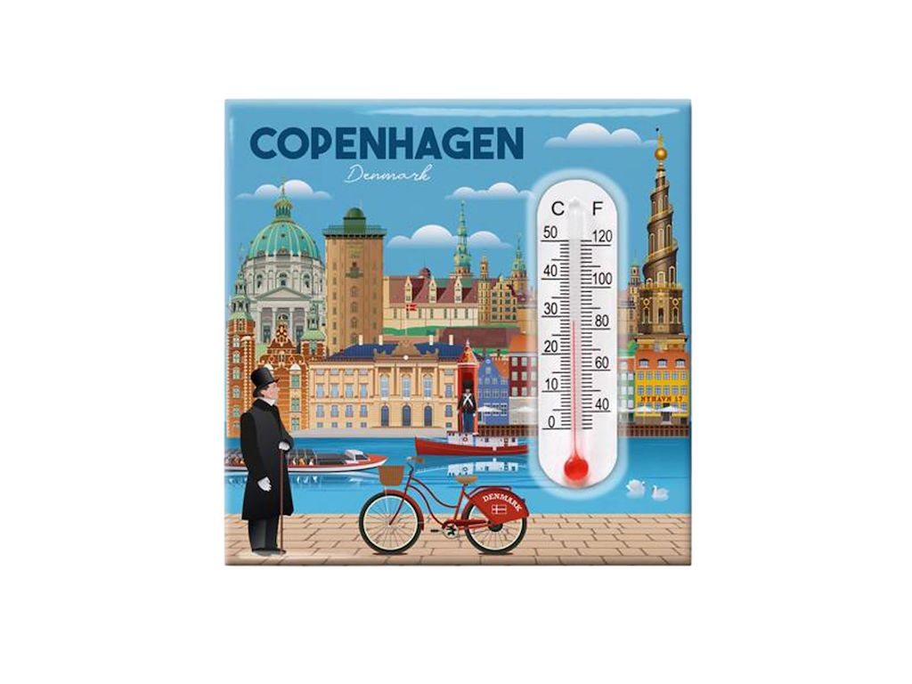 Magnet, Termometer Bygninger CPH