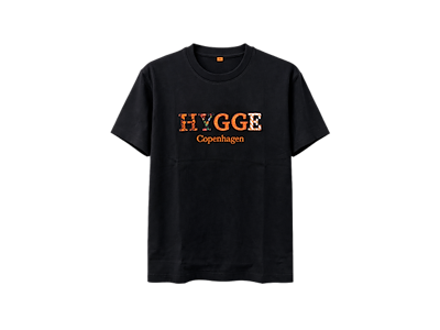T-shirt, Hygge Sort