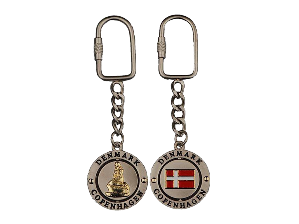 Nøglering, Snurrende Flag Og Havfrue