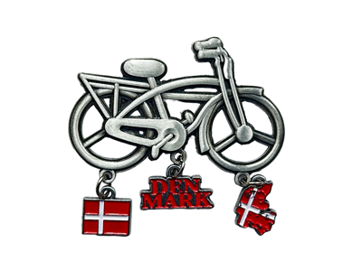 Magnet, Cykel  Pewter