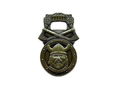 Magnet Oplukker Viking Bronze