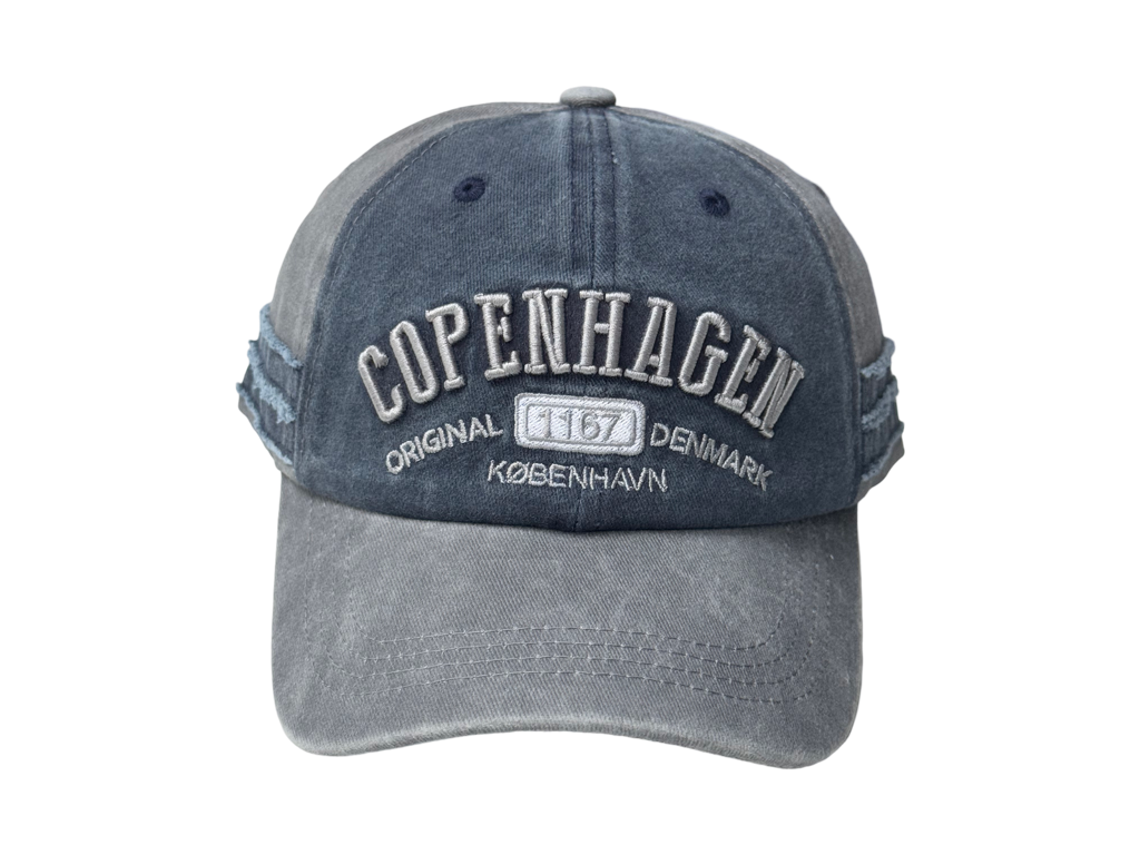 Kasket, Copenhaggen 1167 Grå/Blå