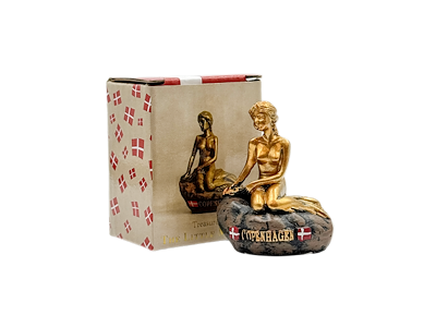 Figur Den Lille Havfrue Bronze Lille