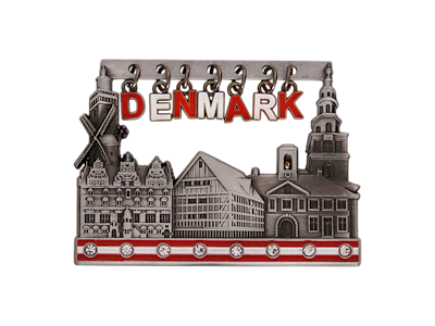 Magnet, Denmark Vedhæng Tin