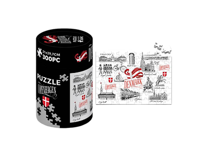 Puslespil 300 Black & White