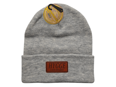 Beanie - Light Grey Meleret - Hygge