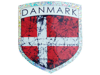 Klistermærke, Faded Flag