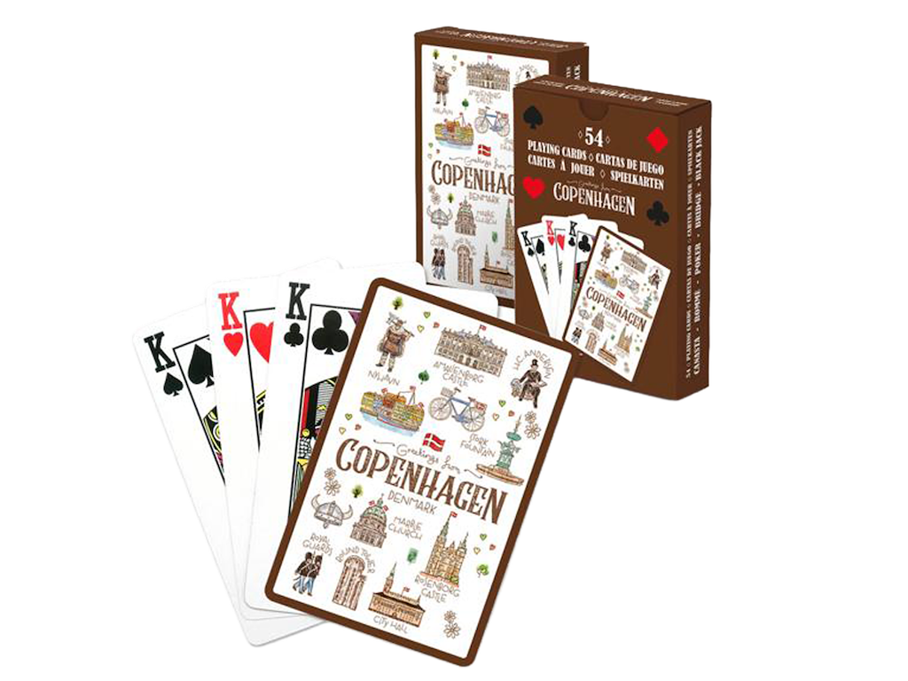 Spillekort Akvarel CPH