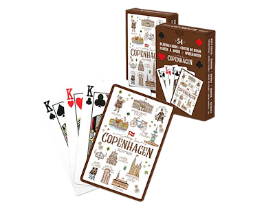 Spillekort Akvarel CPH