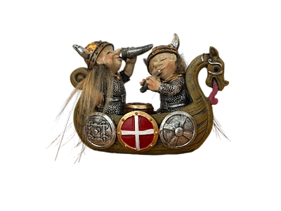 Vikingepar i Vikingeskib