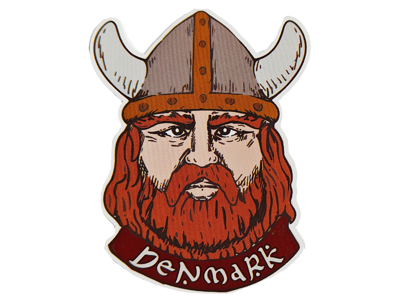 Klistermærke, Viking