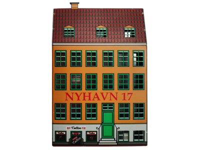 Magnet, Nyhavn 17 3D Metal