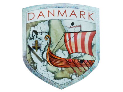 Klistermærke, DK Vikingeskib