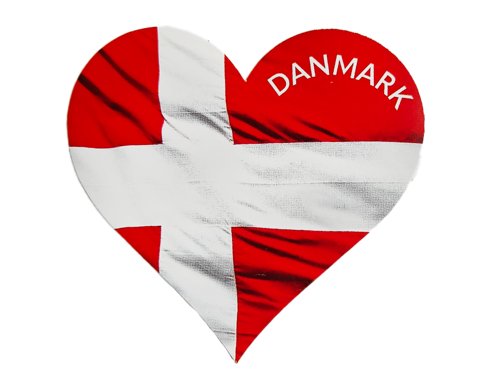 Klistermærke, Hjerteflag