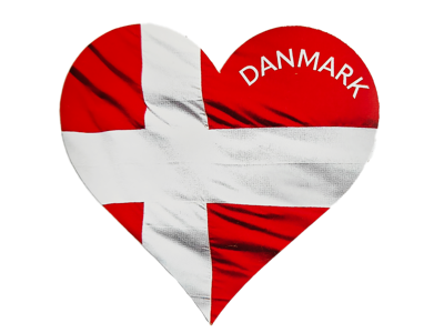 Klistermærke, Hjerteflag