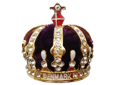 Magnet Royal Krone Fløjl