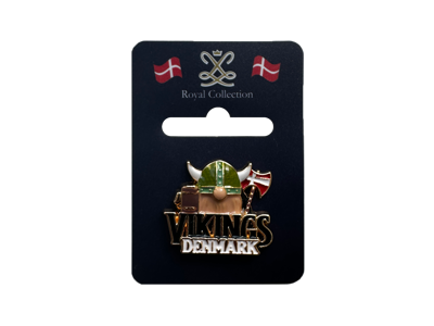 Pin, Viking m/Flag