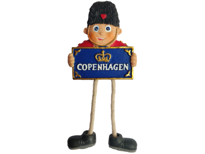 Magnet Garder Med Dinglende Ben