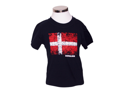 T-shirt, Faded Flag Barn Navy