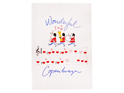 Viskestykke Musik Garder