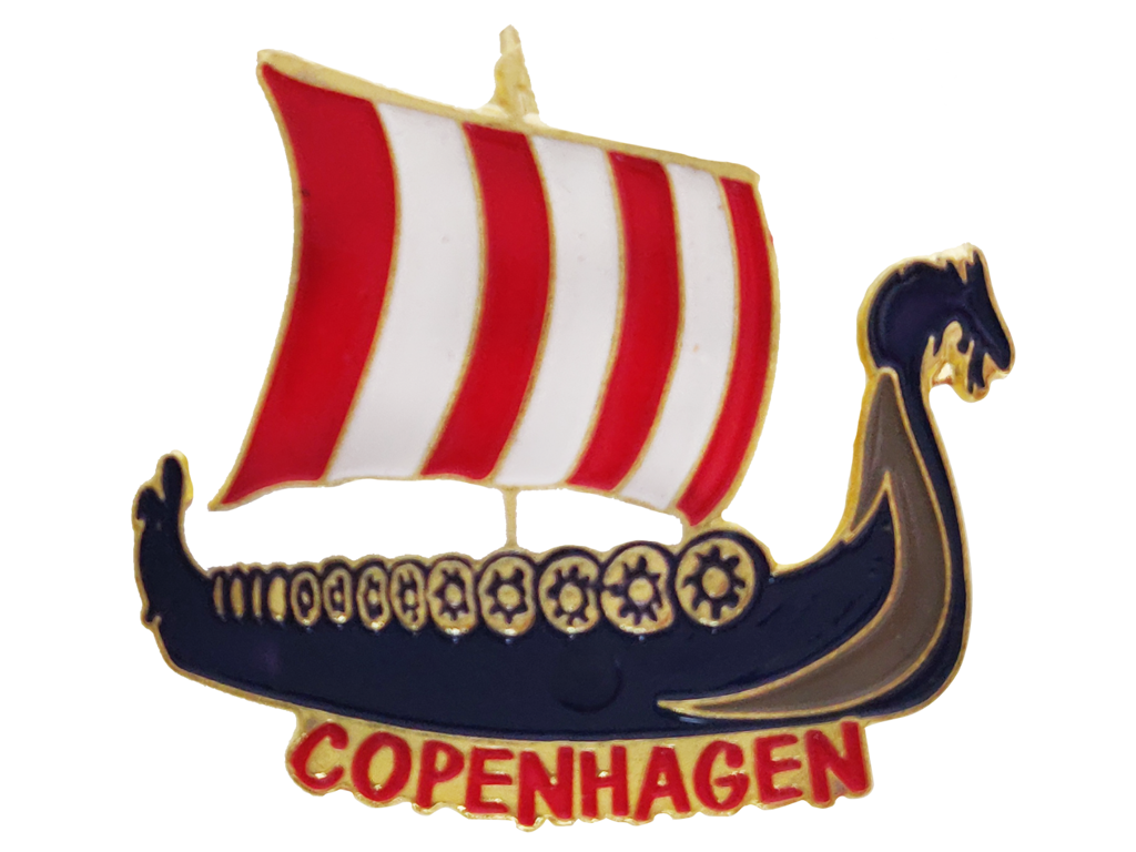Pin Vikingeskib Copenhagen