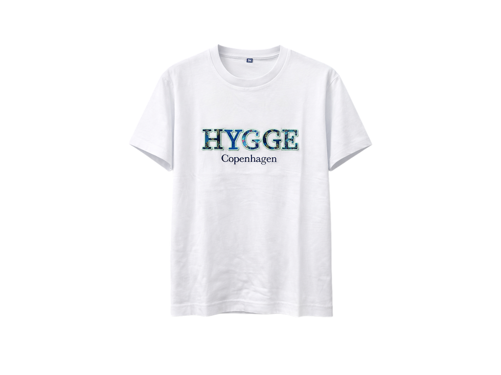 T-shirt, Hygge Hvid