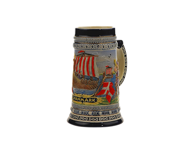 Bierstein, Vikingskib 17 cm