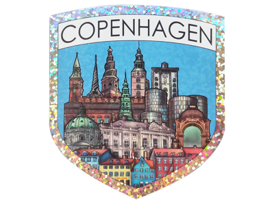 Klistermærke, Byens Tårne