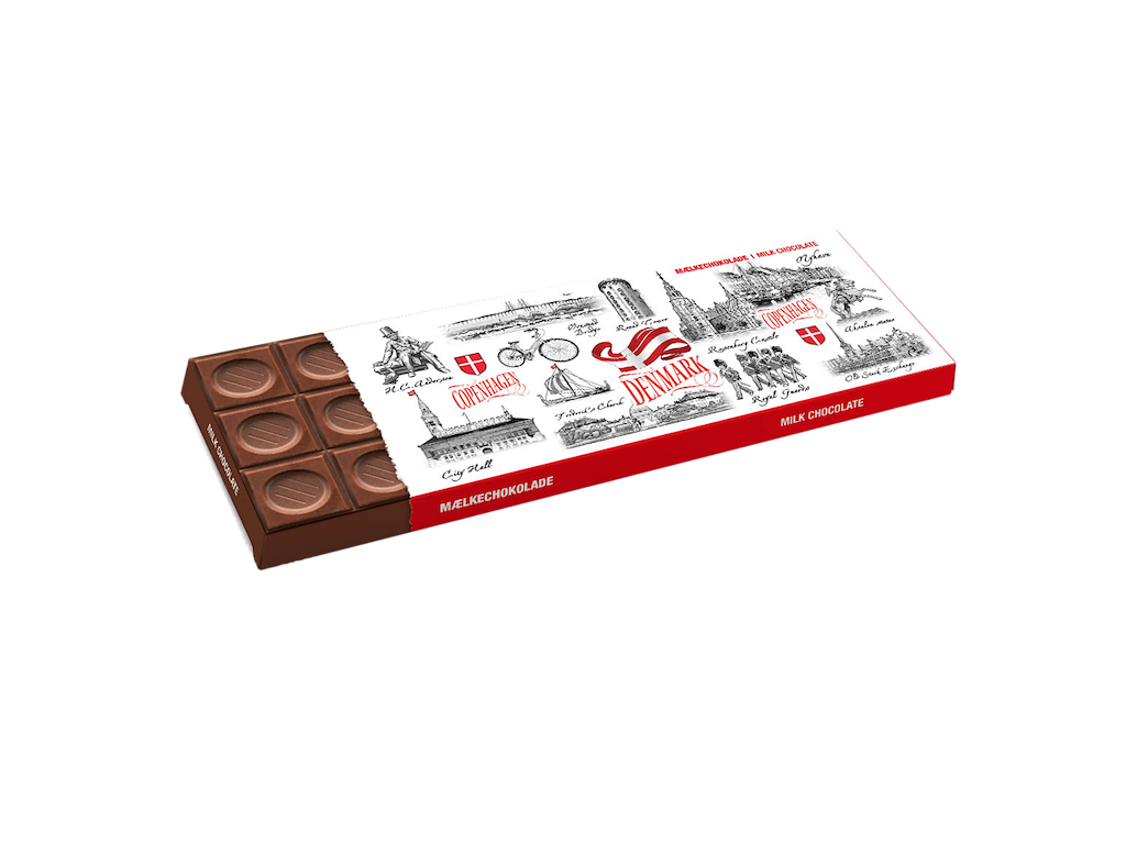 Mælkechokolade, 200 Gram Black & White