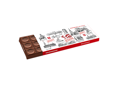 Mælkechokolade, 200 Gram Black & White