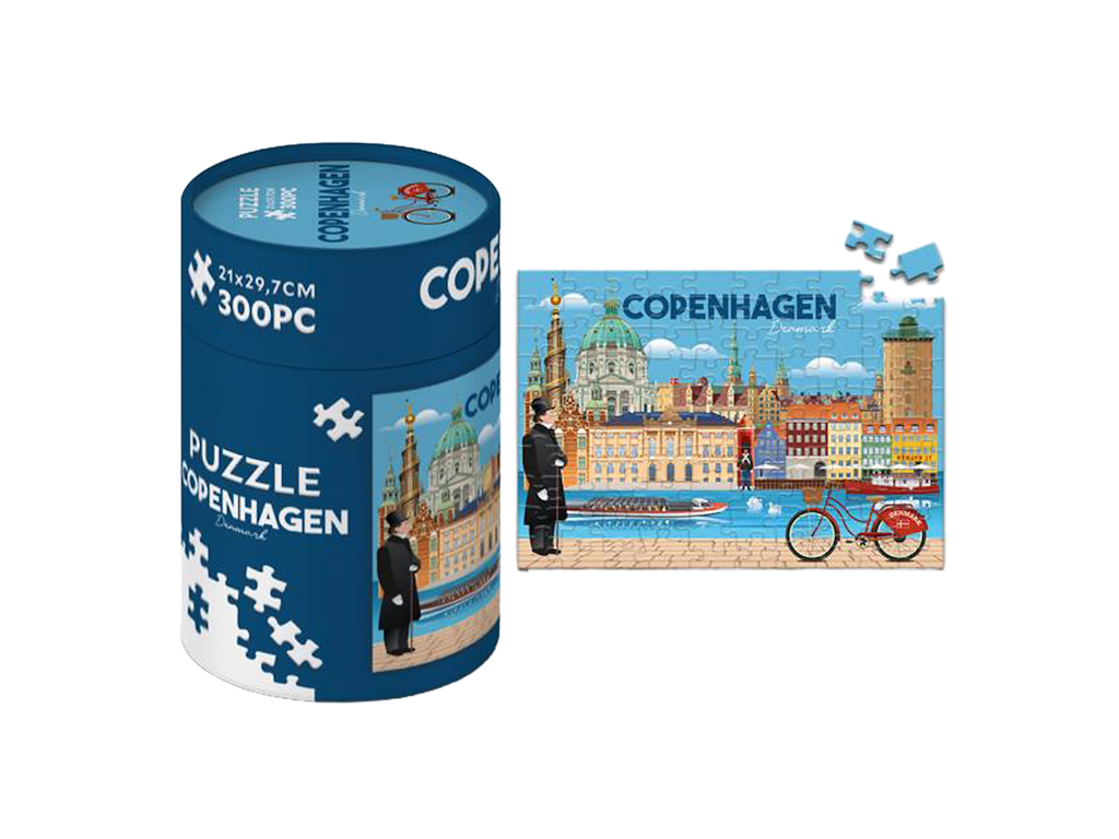 Puslespil 300 brikker Bygninger CPH