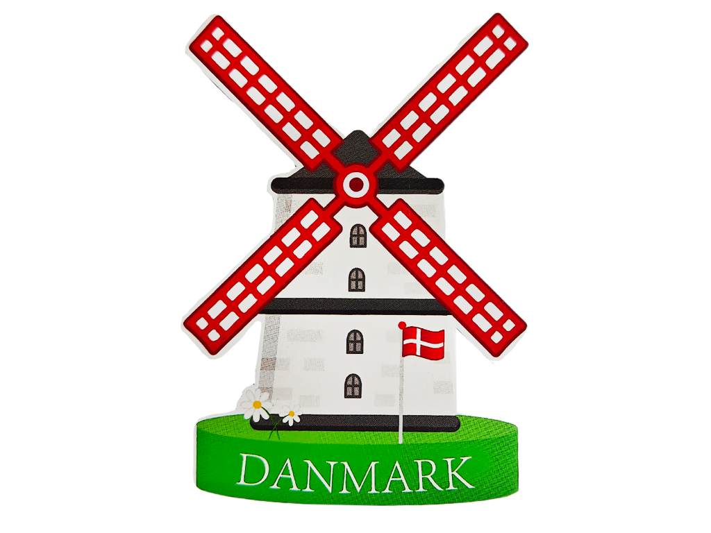 Klistermærke, Vindmølle