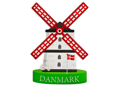 Klistermærke, Vindmølle