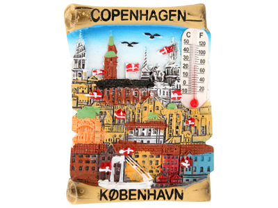 Magnet Copenhagen Skyline