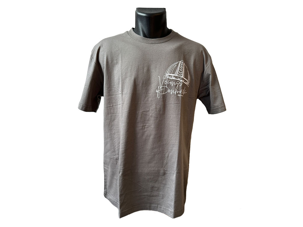 T-shirt Vikings Of Denmark Hjelm Uden Horn