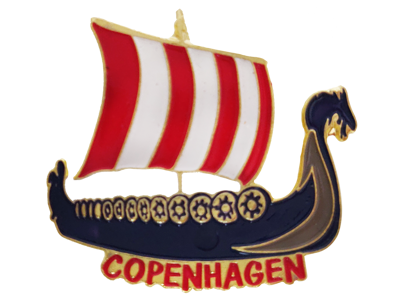 Pin Vikingeskib Copenhagen