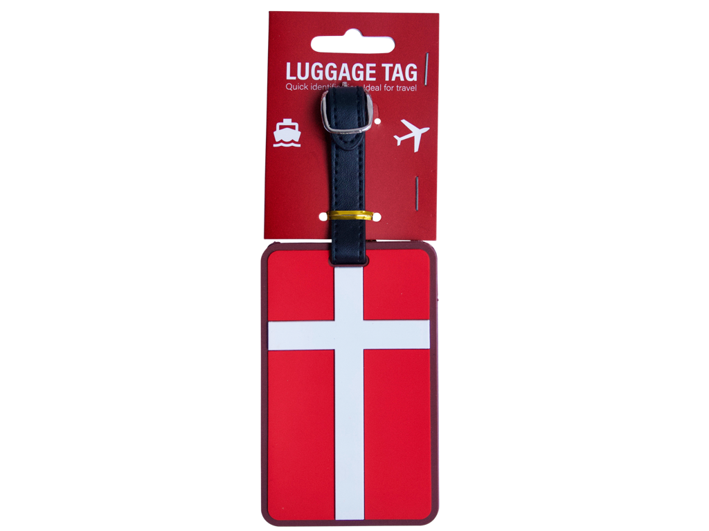 Kuffertmærke Dannebrog