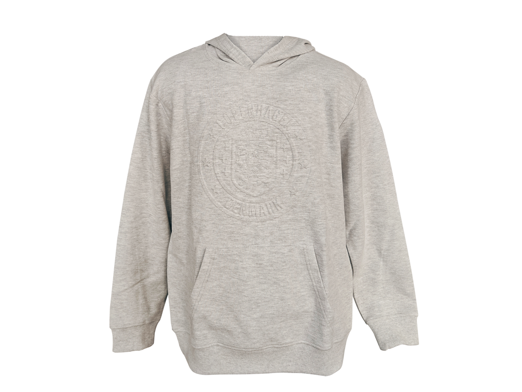 Hoodie, Våbenskjold Gråmeleret