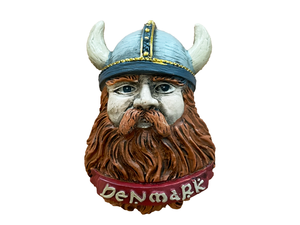 Magnet Viking w/horns