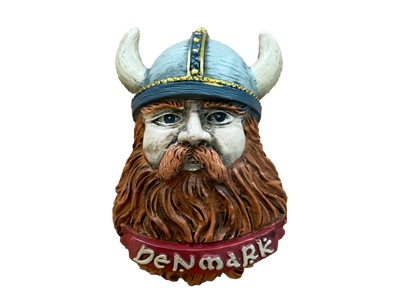 Magnet Viking w/horns