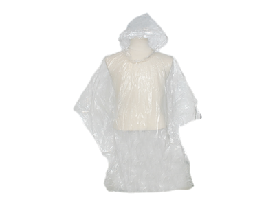 Regnponcho, Transparent