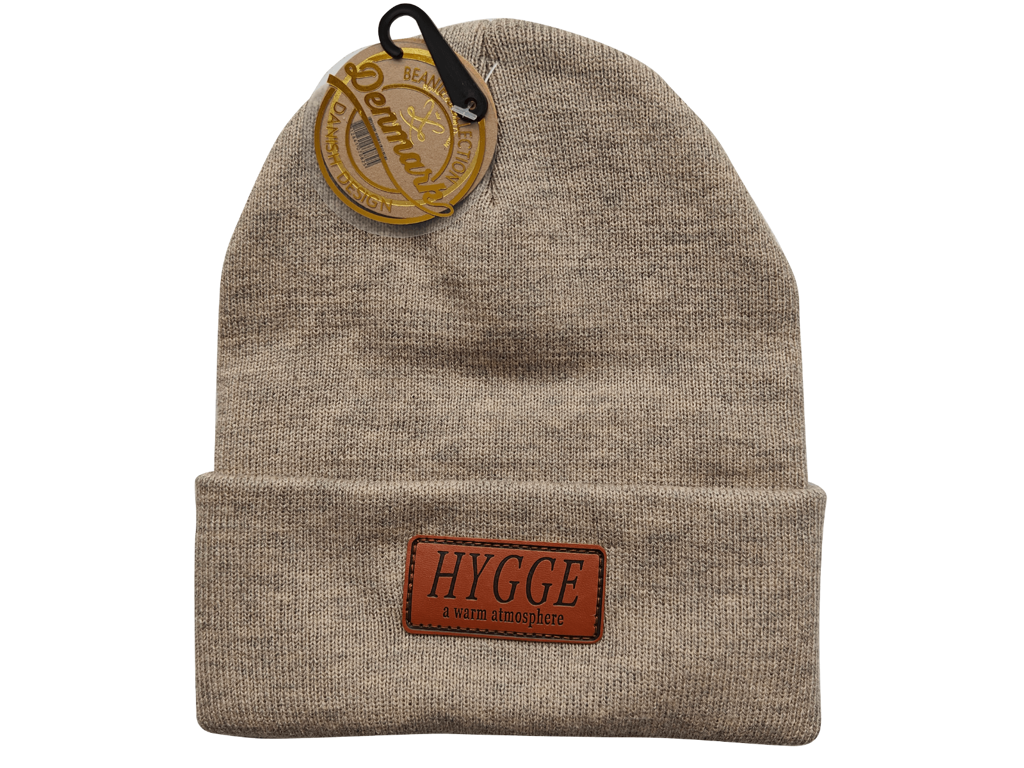 Beanie - Beige meleret - Hygge