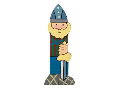 Træbogstav Viking I