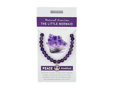 Armbånd, Amethyst Havfrue Vedhæng