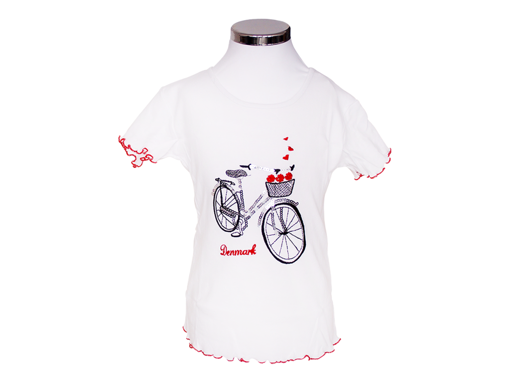 T-shirt, Cykel
