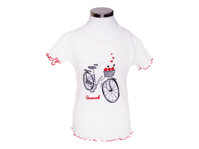 T-shirt, Cykel