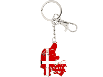 Nøglering Danmarkskort